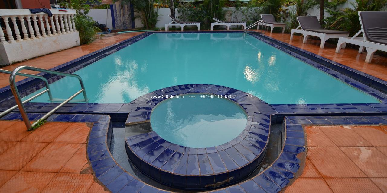 Ave Maria Guest House แคนโดลิม ภายนอก รูปภาพ