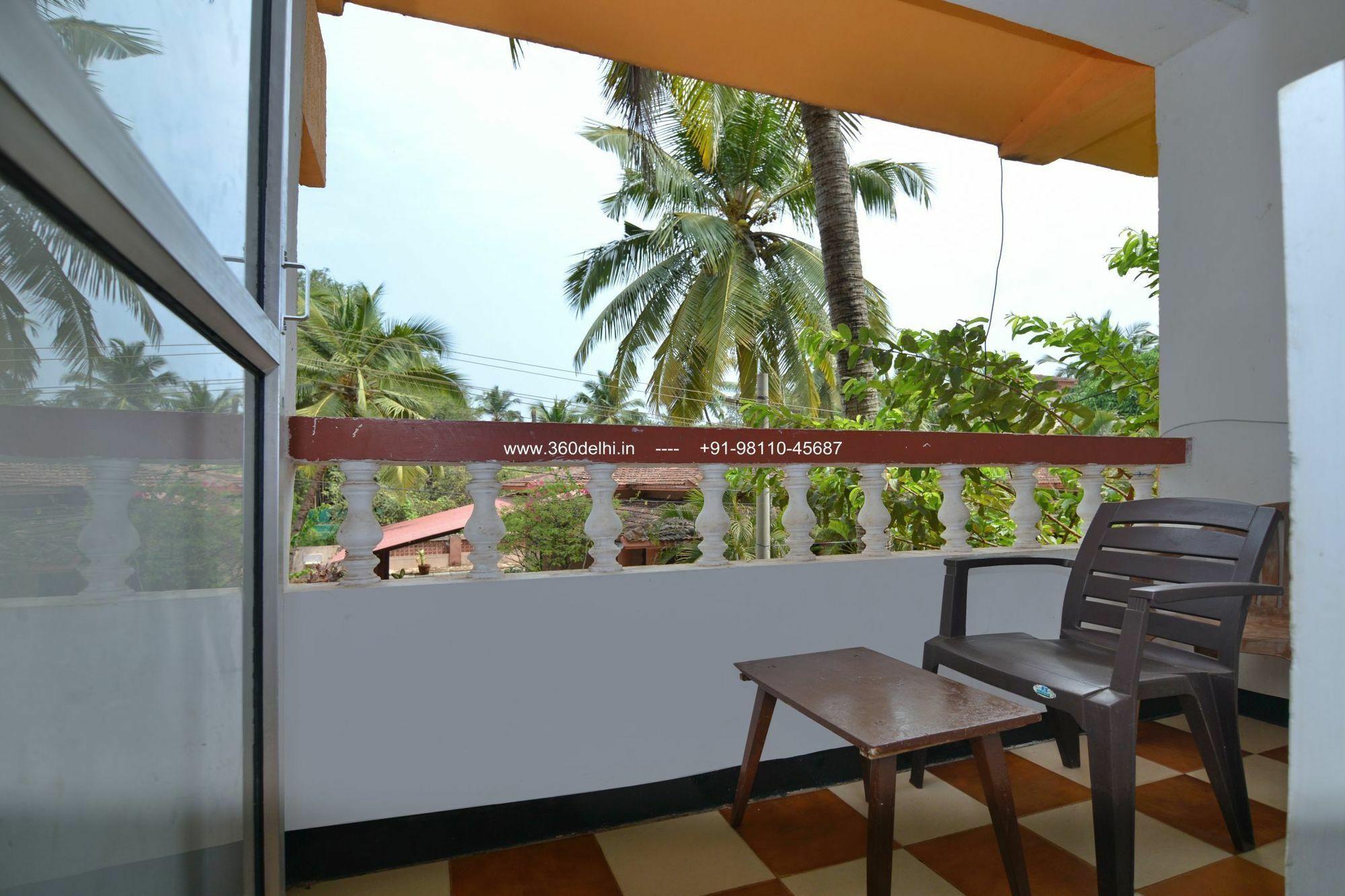 Ave Maria Guest House แคนโดลิม ภายนอก รูปภาพ